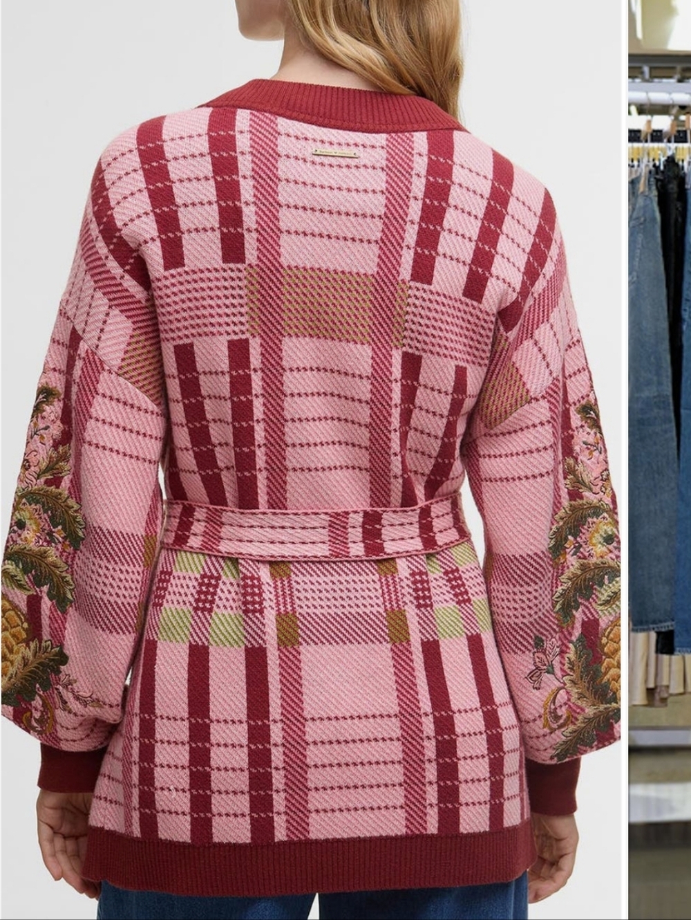 Farm Rio Luisa Embroidered Cardigan - Picture 2 of 2